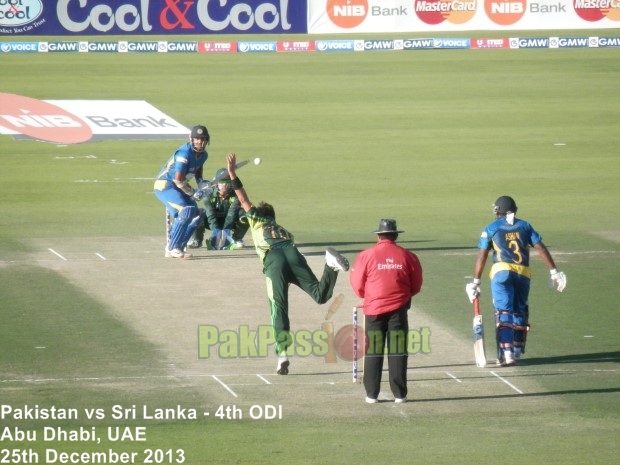 4th ODI: Pakistan vs Sri Lanka at Abu Dhabi