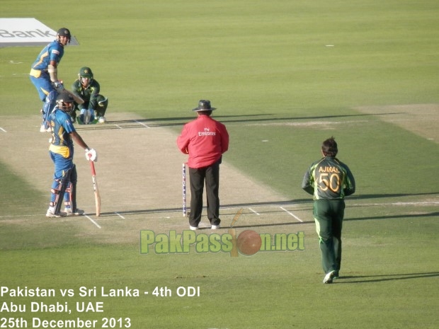 4th ODI: Pakistan vs Sri Lanka at Abu Dhabi