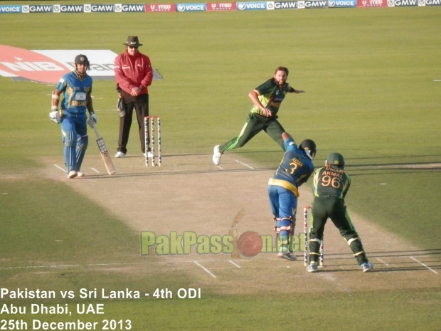 4th ODI: Pakistan vs Sri Lanka at Abu Dhabi