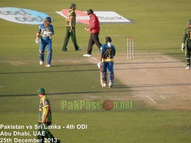 4th ODI: Pakistan vs Sri Lanka at Abu Dhabi