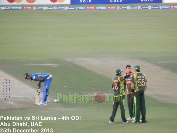 4th ODI: Pakistan vs Sri Lanka at Abu Dhabi