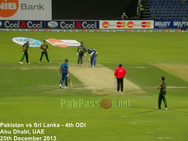 4th ODI: Pakistan vs Sri Lanka at Abu Dhabi