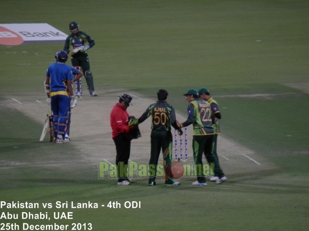 4th ODI: Pakistan vs Sri Lanka at Abu Dhabi