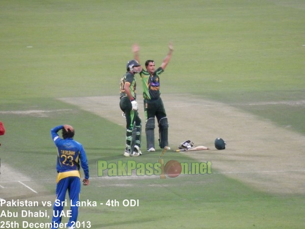 4th ODI: Pakistan vs Sri Lanka at Abu Dhabi