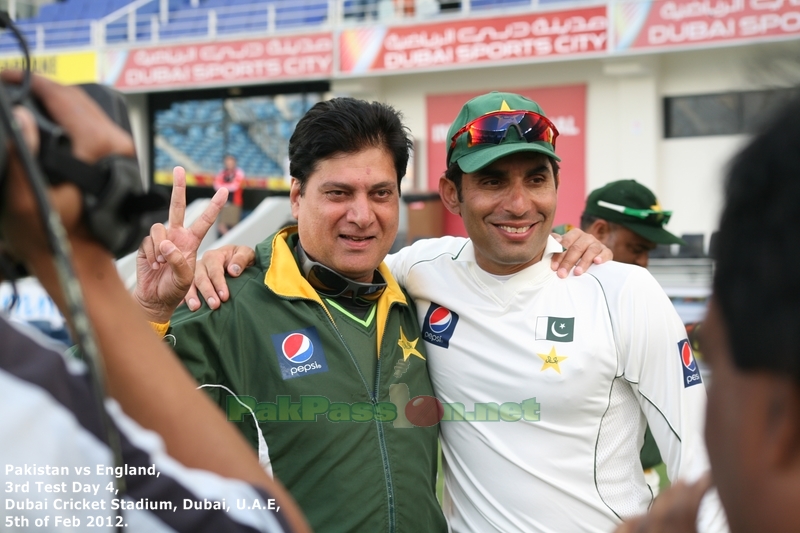 50. Moisin Hasan Khan and Misbah ul Haq