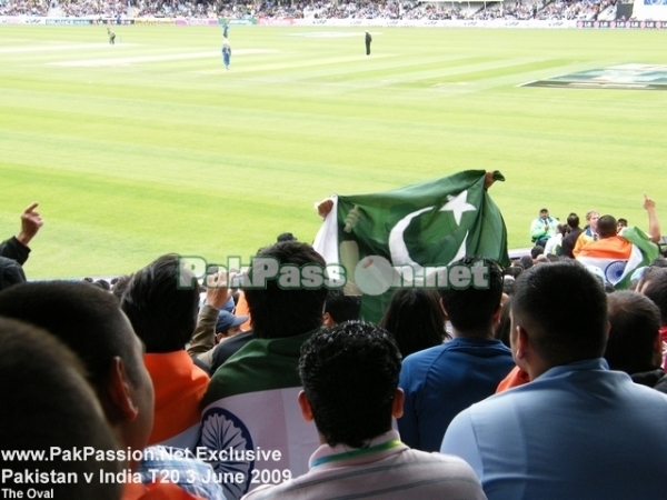 A fan's view of the ground at The Oval