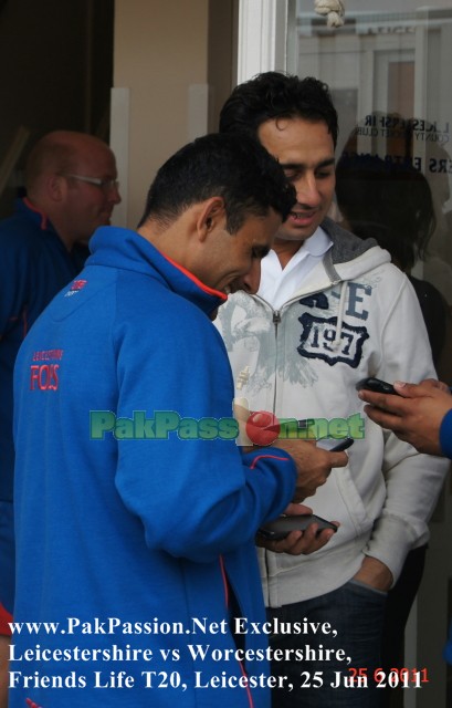 Abdul Razzaq and Saeed Ajmal