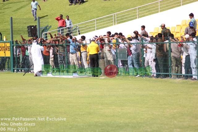 Abu Dhabi Sixes Tournament | Sheik Zayed Stadium | 06 May 2011