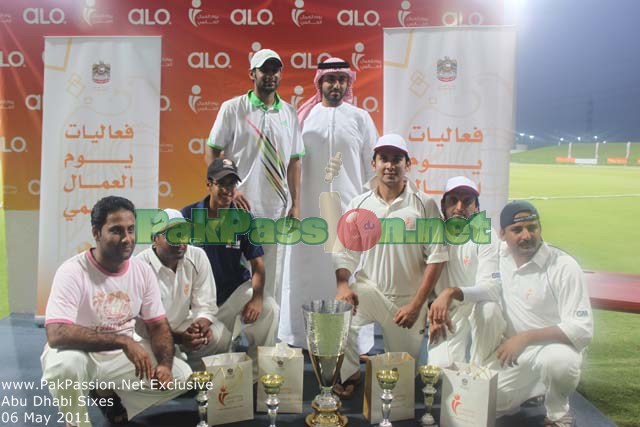 Abu Dhabi Sixes Tournament | Sheik Zayed Stadium | 06 May 2011