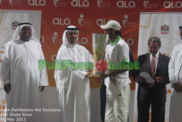 Abu Dhabi Sixes Tournament | Sheik Zayed Stadium | 06 May 2011