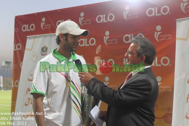 Abu Dhabi Sixes Tournament | Sheik Zayed Stadium | 06 May 2011