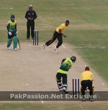 Afridi Launches an Attack