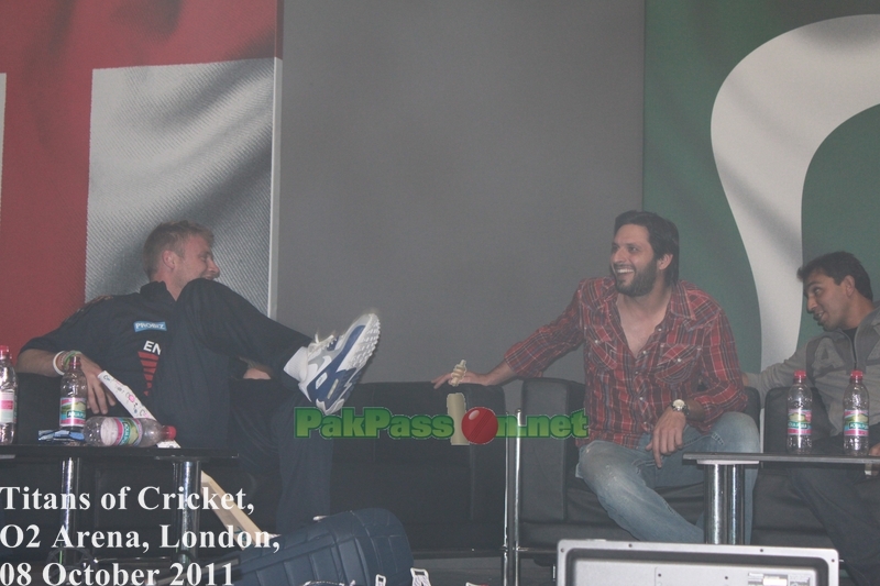 Andrew Flintoff, Shahid Afridi, Azhar Mahmood