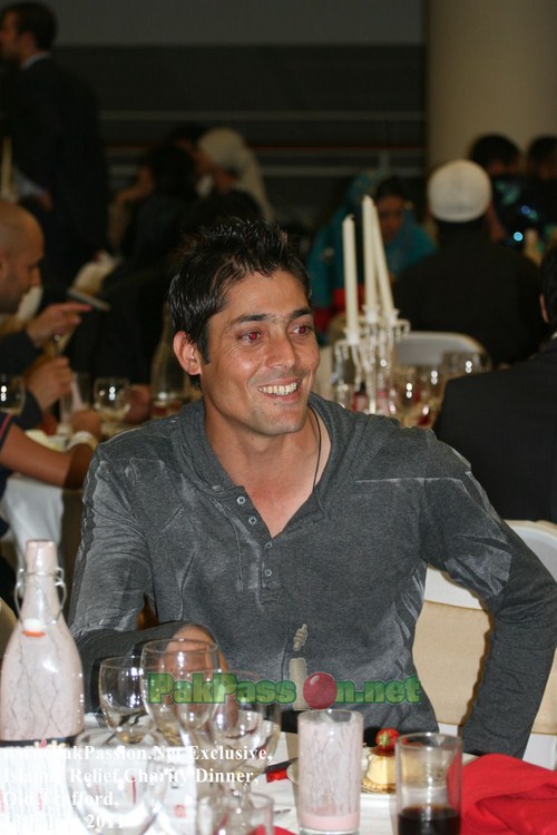 Anwar Ali was also present at the Islamic Relief Fundraising Dinner at Old 