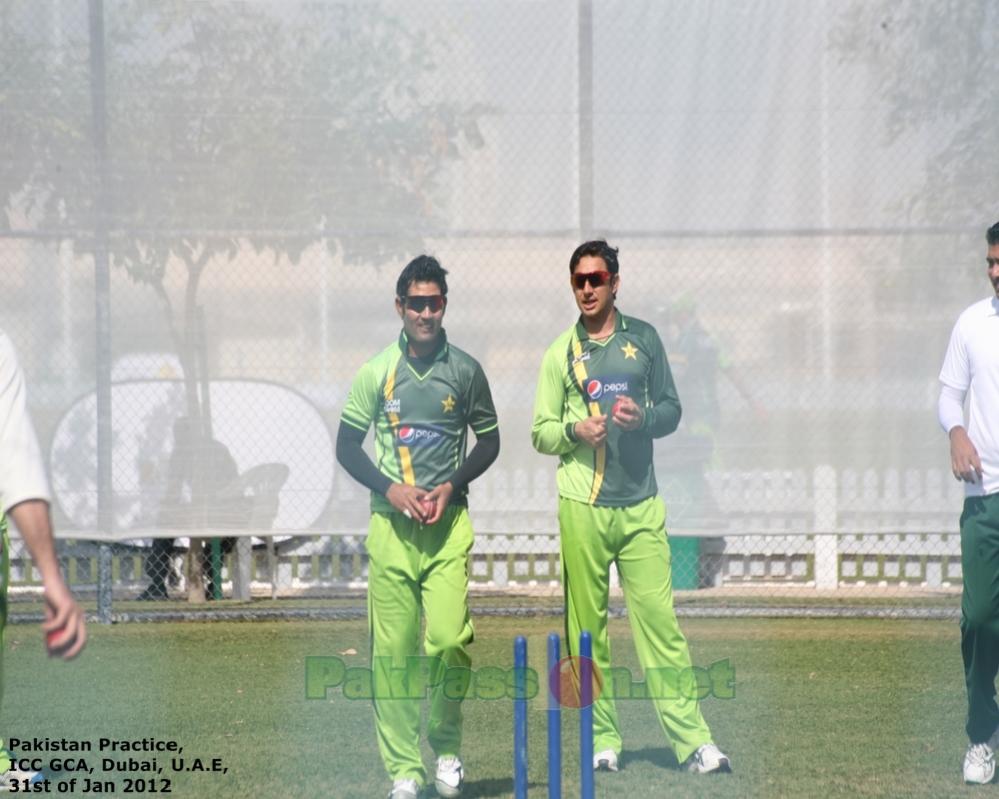 Asad Shafiq and Saeed Ajmal