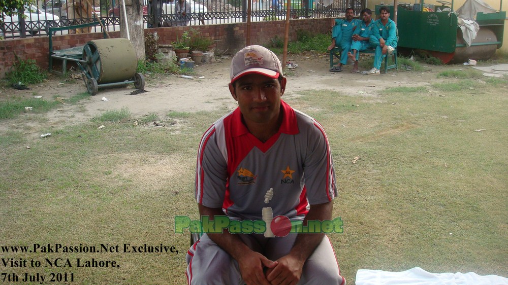 Asad Shafiq poses for the camera