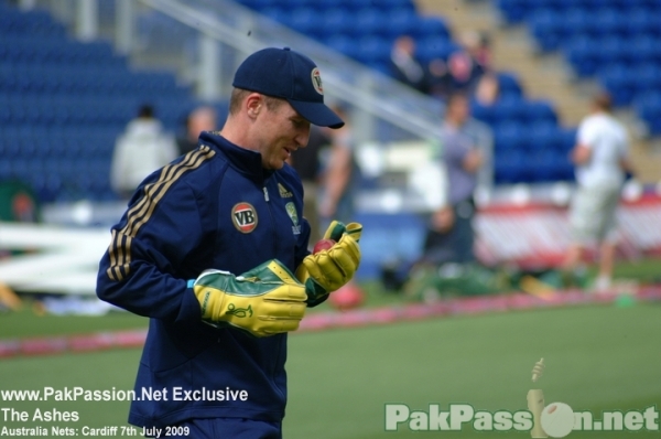 Australia Nets: Cardiff 7th July