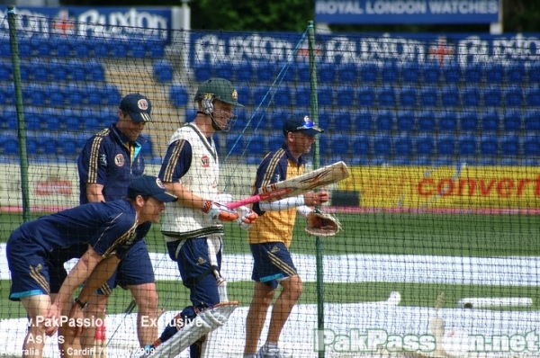 Australia Nets: Cardiff 7th July