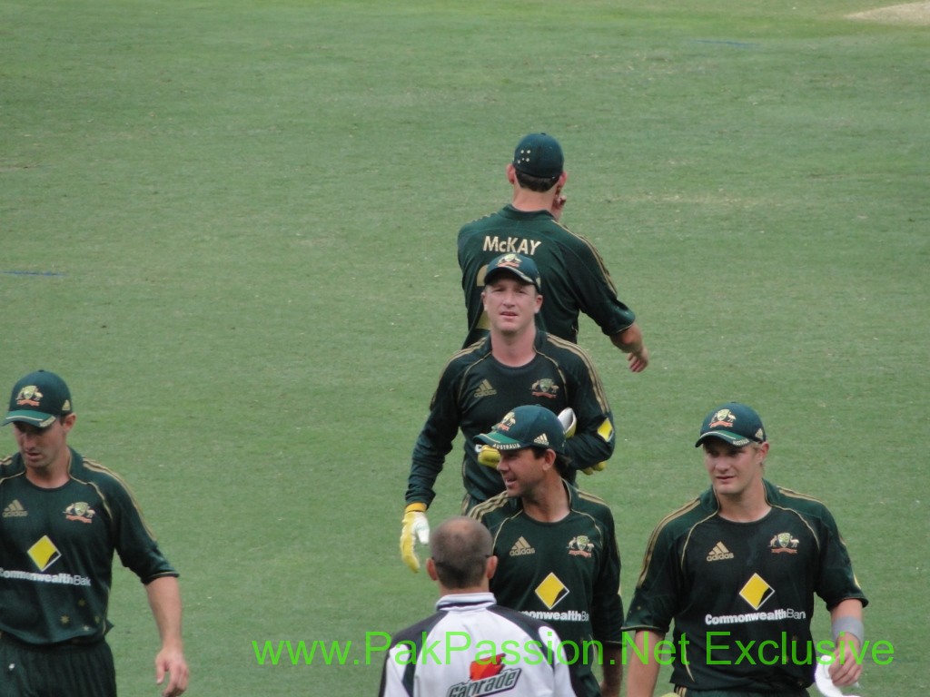 Australia v Pakistan, 1st ODI - 22/1/2010 @ The Gabba