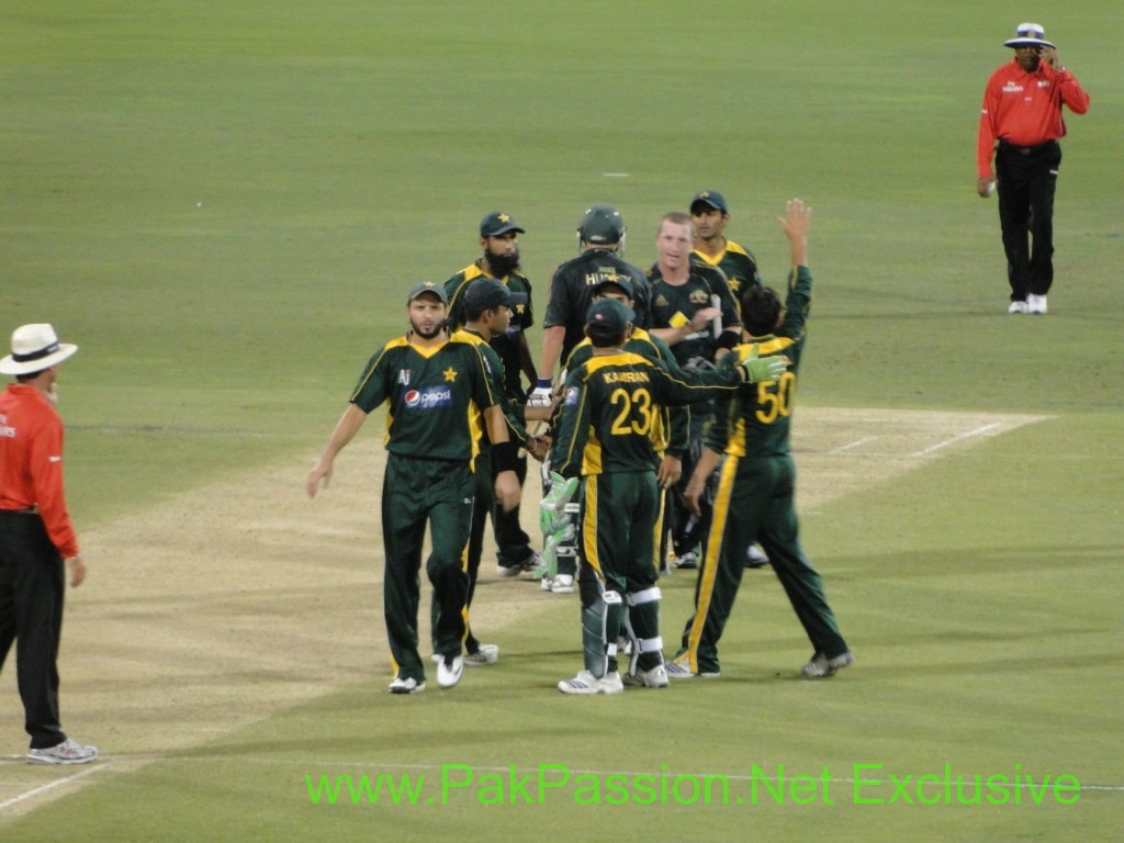 Australia v Pakistan, 1st ODI - 22/1/2010 @ The Gabba