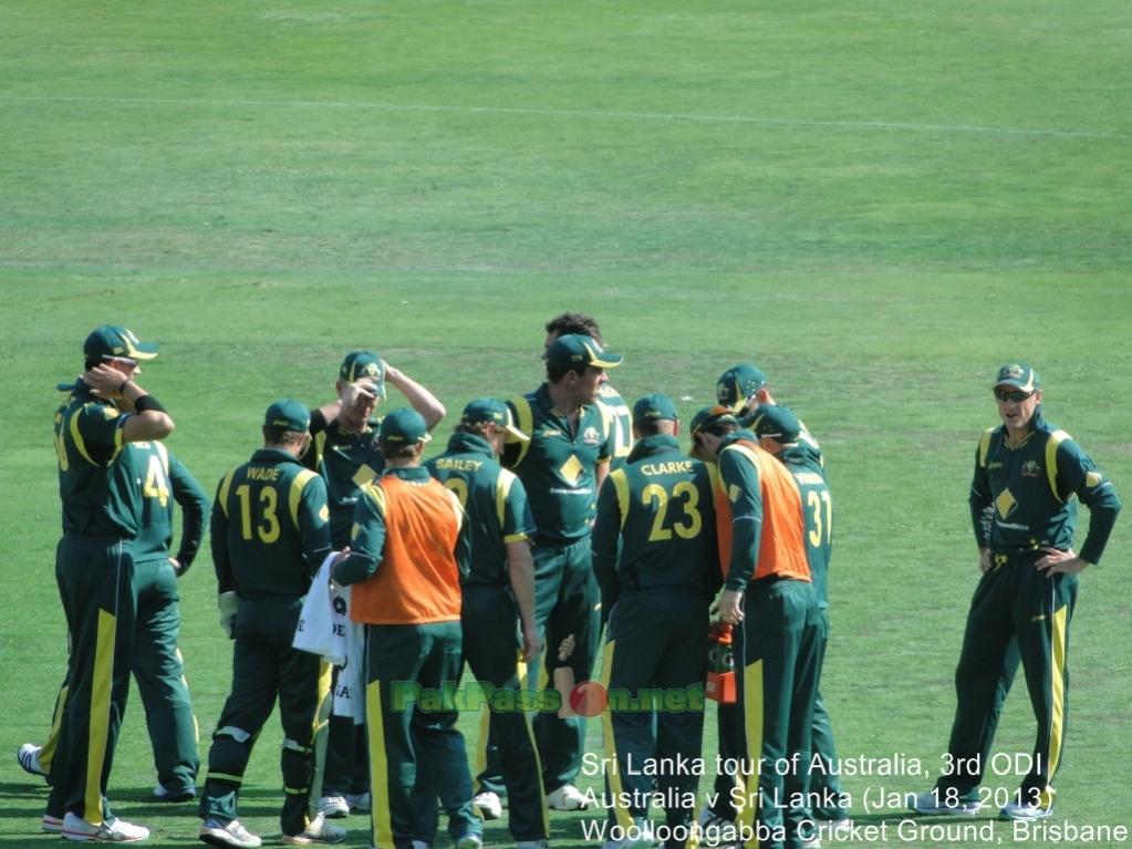 Australia vs Sri Lanka, 3rd ODI, Brisbane