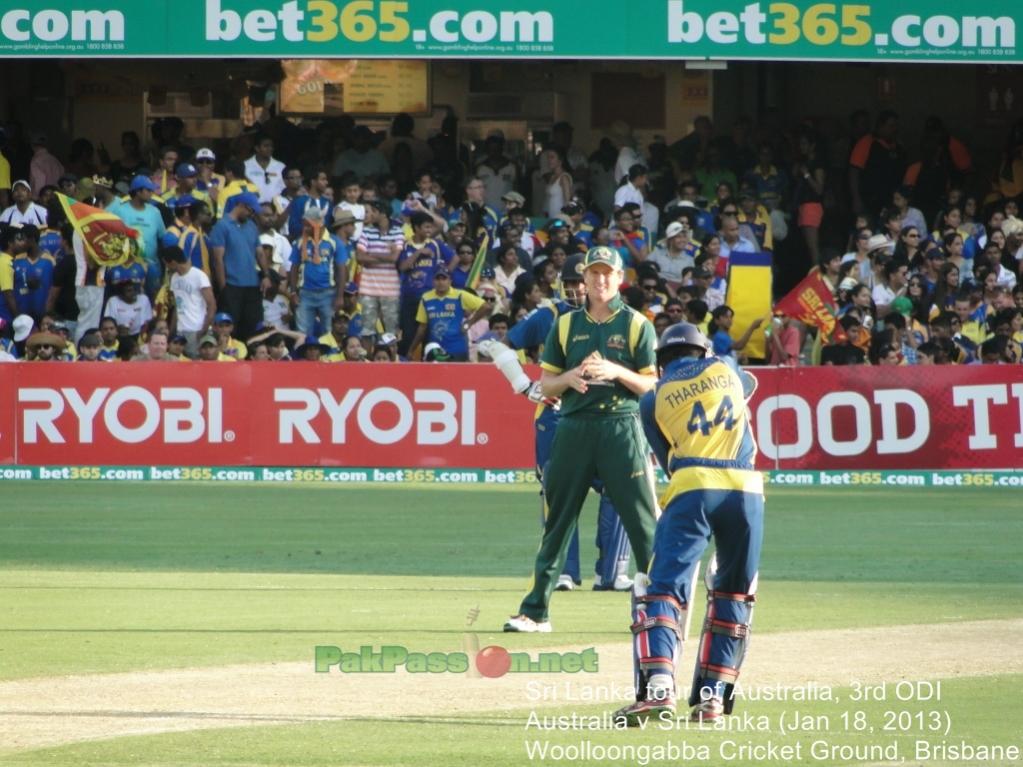 Australia vs Sri Lanka, 3rd ODI, Brisbane