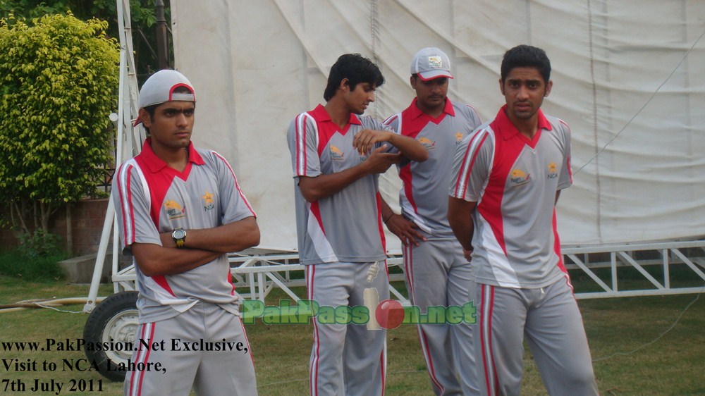 Babar Azam, Umar Amin, Sharjeel Khan &amp; Usman Salahuddin