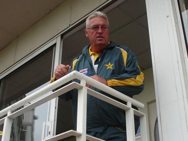 Bob Woolmer at the Oval