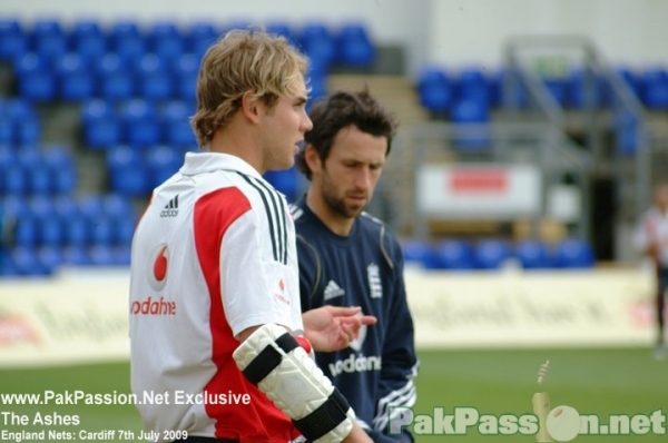 England Nets: Cardiff 7th July