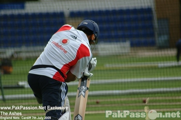 England Nets: Cardiff 7th July