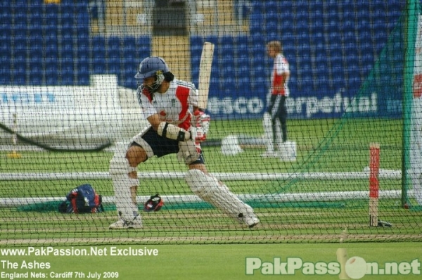 England Nets: Cardiff 7th July