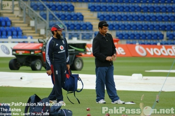 England Nets: Cardiff 7th July