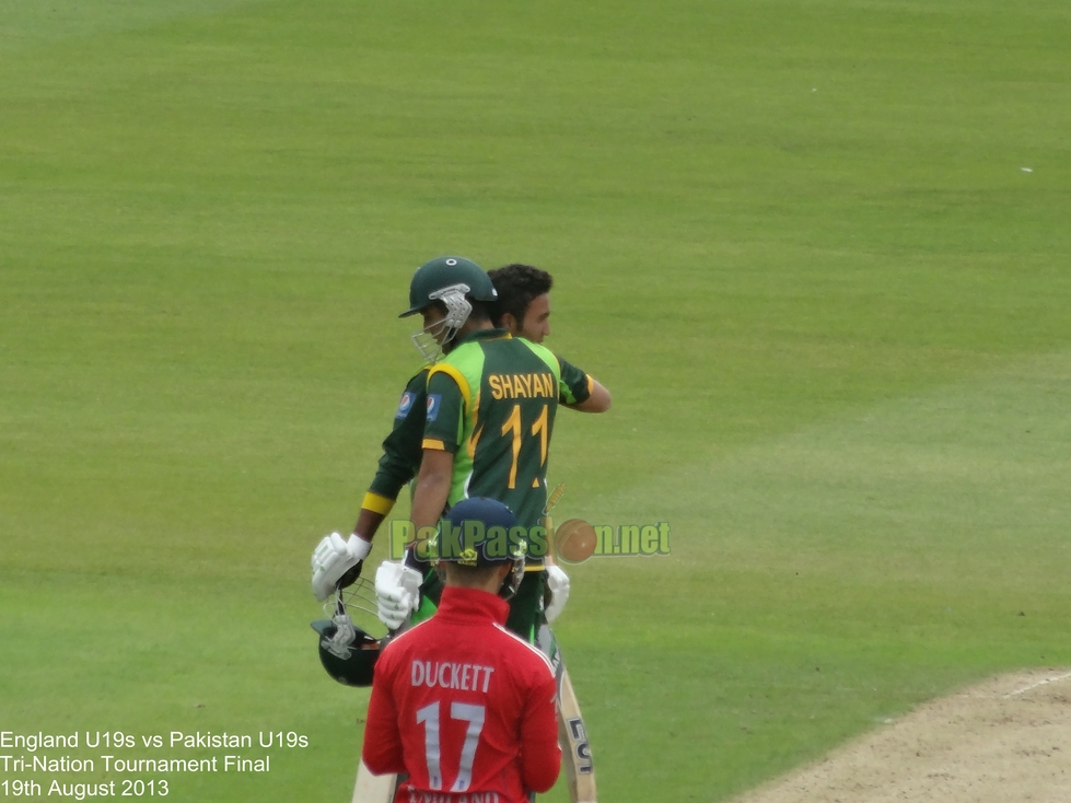 England U19 vs Pakistan U19 - Tri-Nation Final