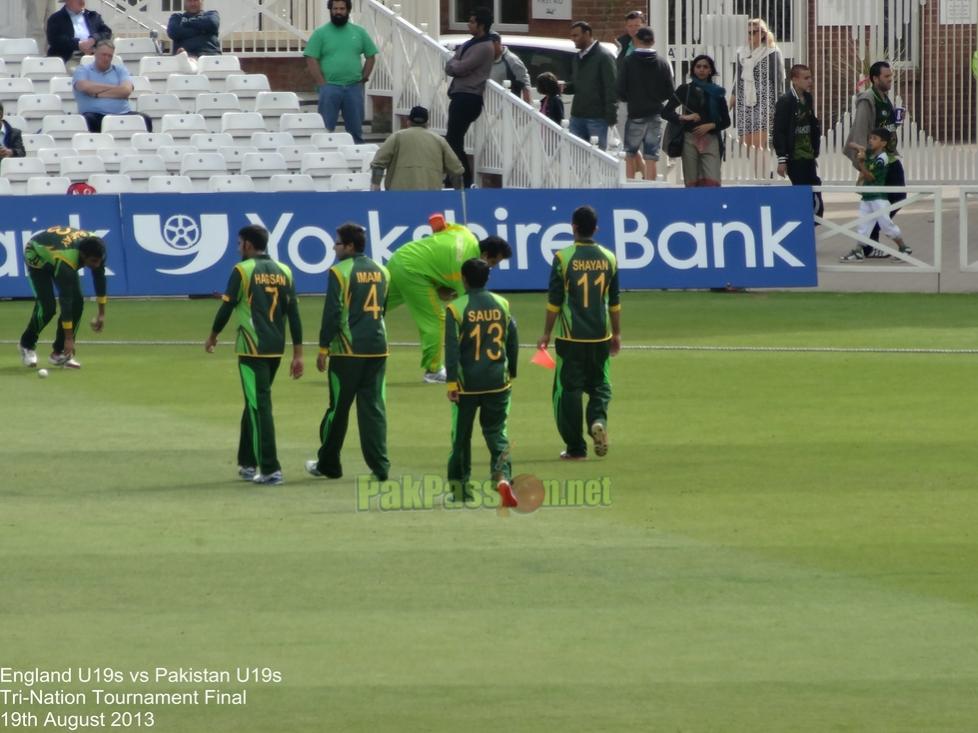 England U19 vs Pakistan U19 - Tri-Nation Final