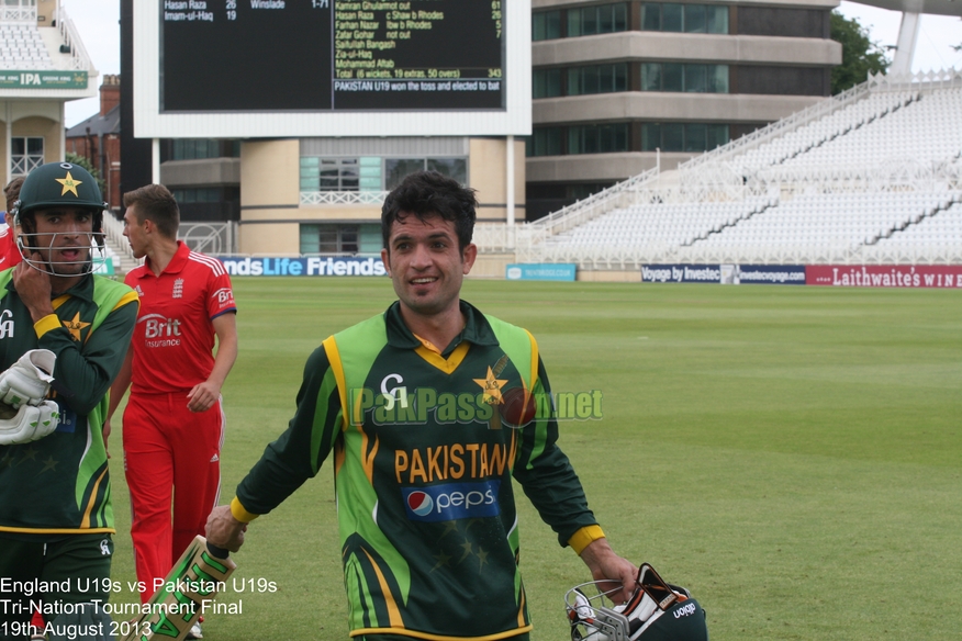 England U19 vs Pakistan U19 - Tri-Nation Final