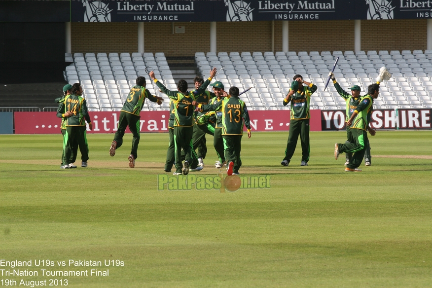 England U19 vs Pakistan U19 - Tri-Nation Final