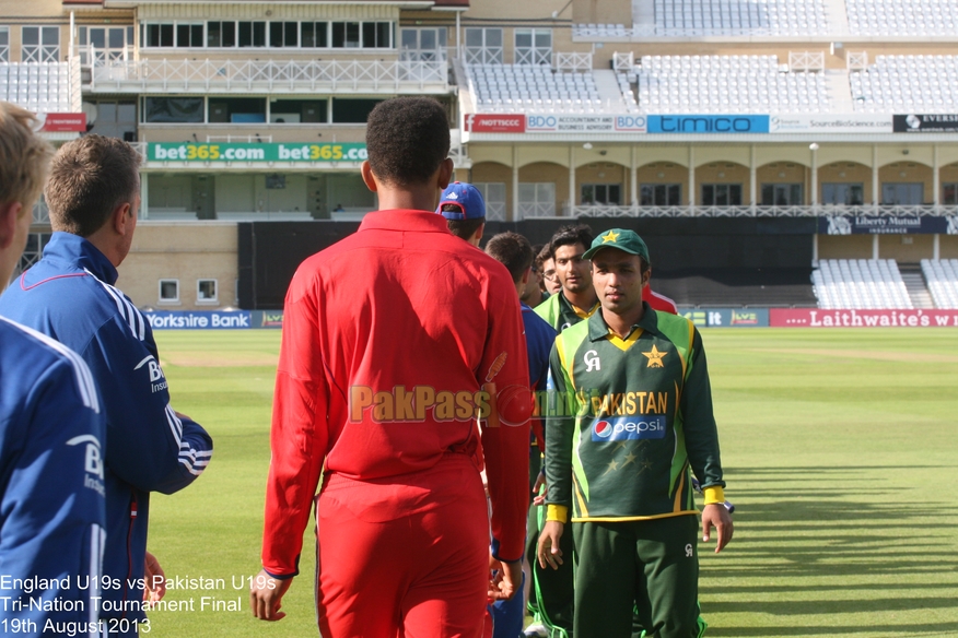 England U19 vs Pakistan U19 - Tri-Nation Final