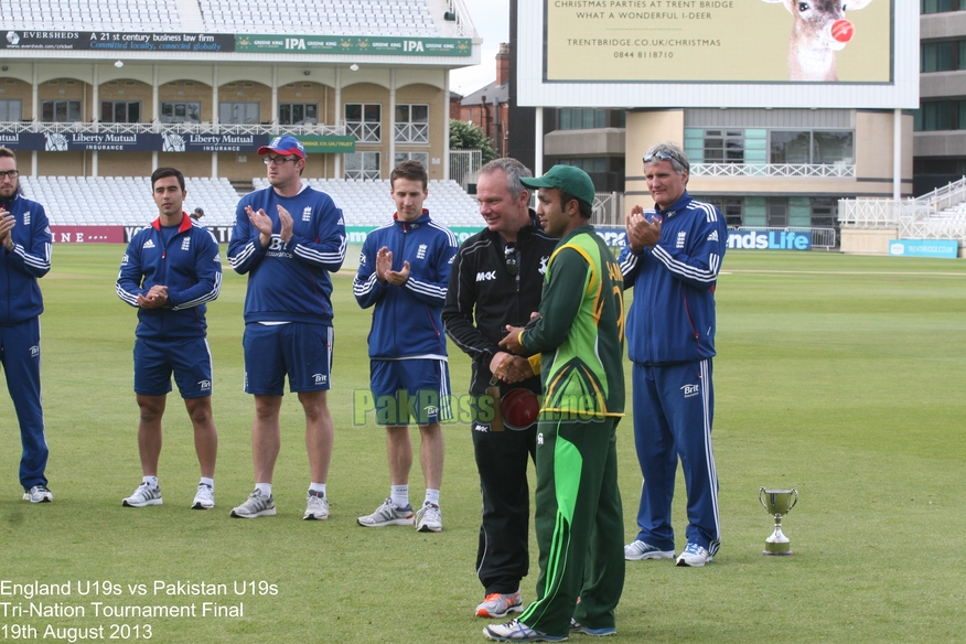 England U19 vs Pakistan U19 - Tri-Nation Final