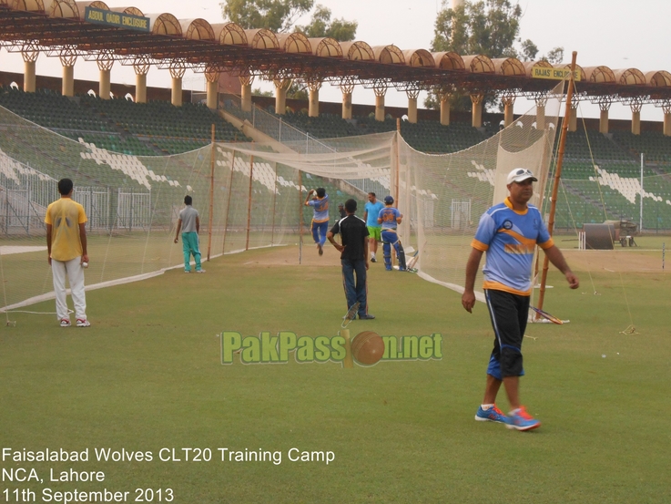 Faisalabad Wolves CLT20 Training Camp, Gaddafi Stadium, Lahore