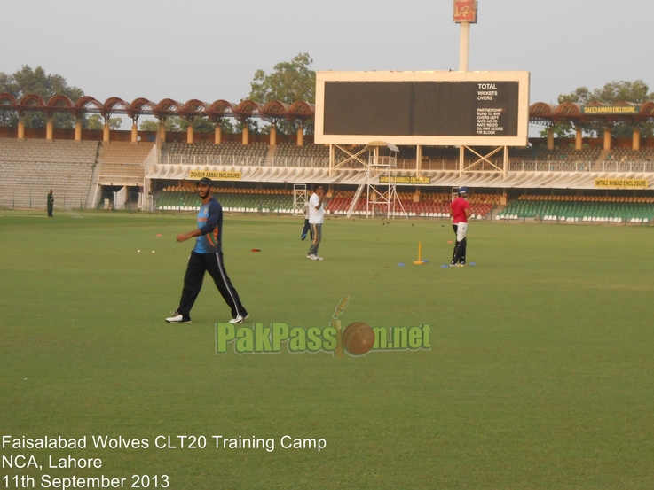 Faisalabad Wolves CLT20 Training Camp, Gaddafi Stadium, Lahore