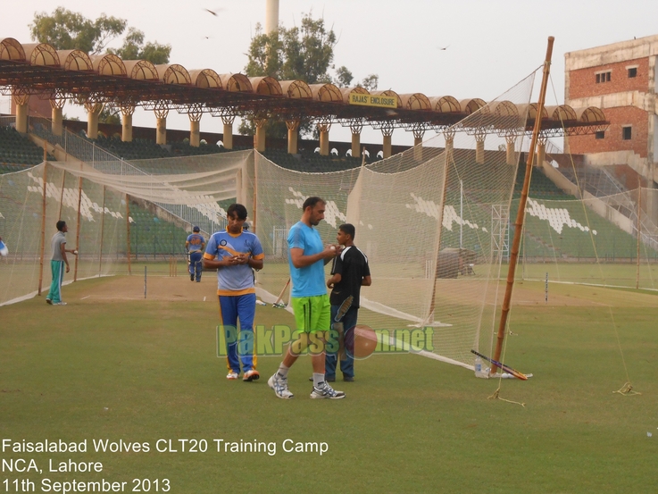 Faisalabad Wolves CLT20 Training Camp, Gaddafi Stadium, Lahore