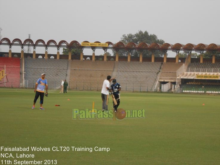 Faisalabad Wolves CLT20 Training Camp, Gaddafi Stadium, Lahore