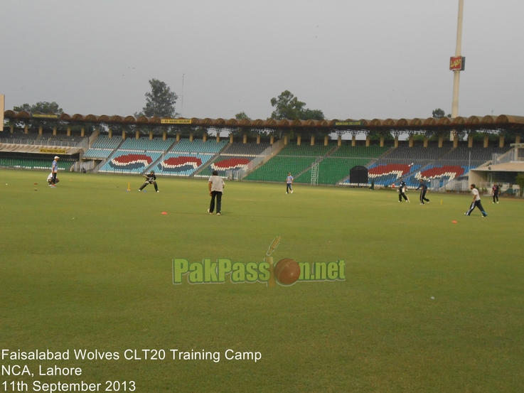 Faisalabad Wolves CLT20 Training Camp, Gaddafi Stadium, Lahore