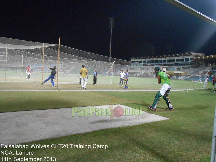 Faisalabad Wolves CLT20 Training Camp, Gaddafi Stadium, Lahore