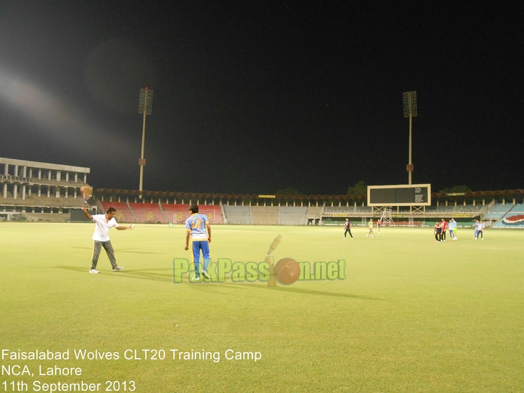 Faisalabad Wolves CLT20 Training Camp, Gaddafi Stadium, Lahore