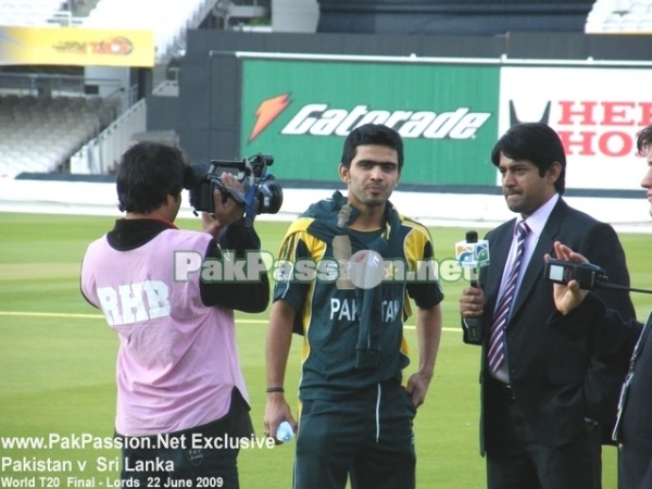 Fawad Alam gives an interview