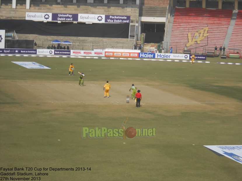 Faysal Bank T20 Cup for Departments 2013/14