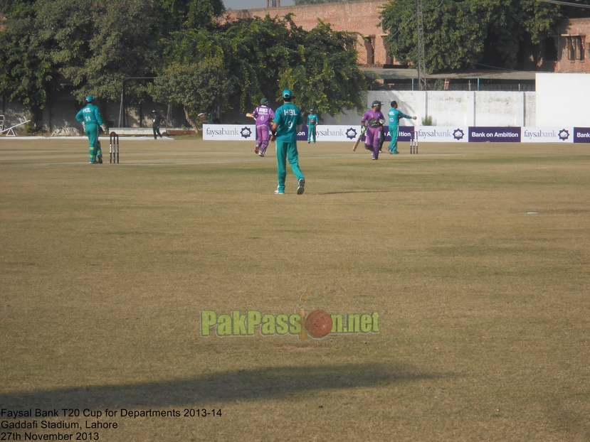 Faysal Bank T20 Cup for Departments 2013/14