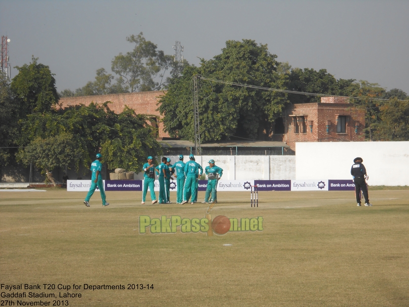 Faysal Bank T20 Cup for Departments 2013/14