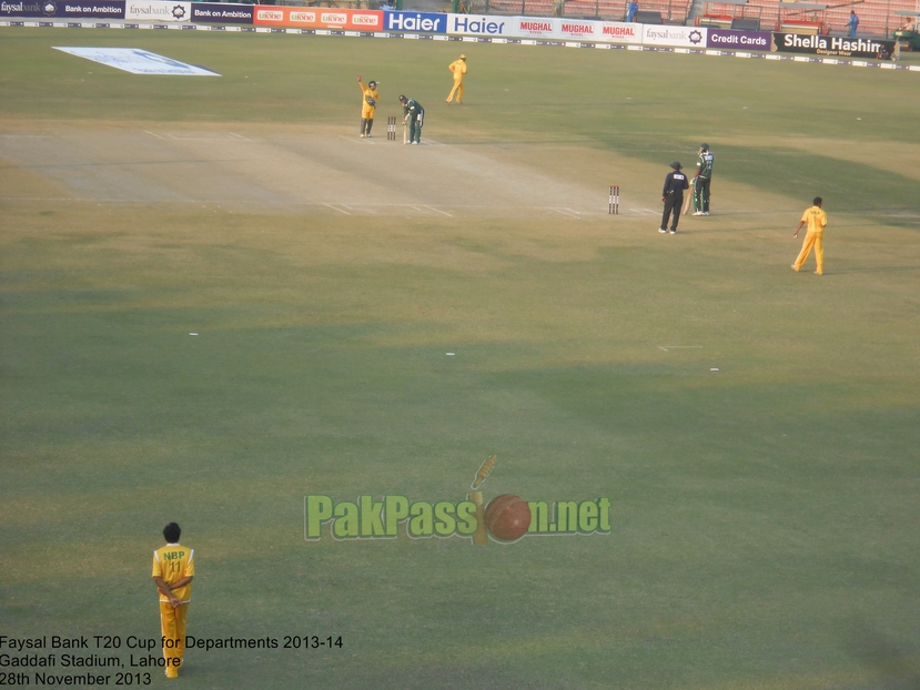 Faysal Bank T20 Cup for Departments 2013/14